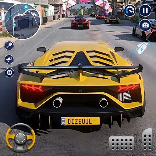 Real Car Driving: 3D City