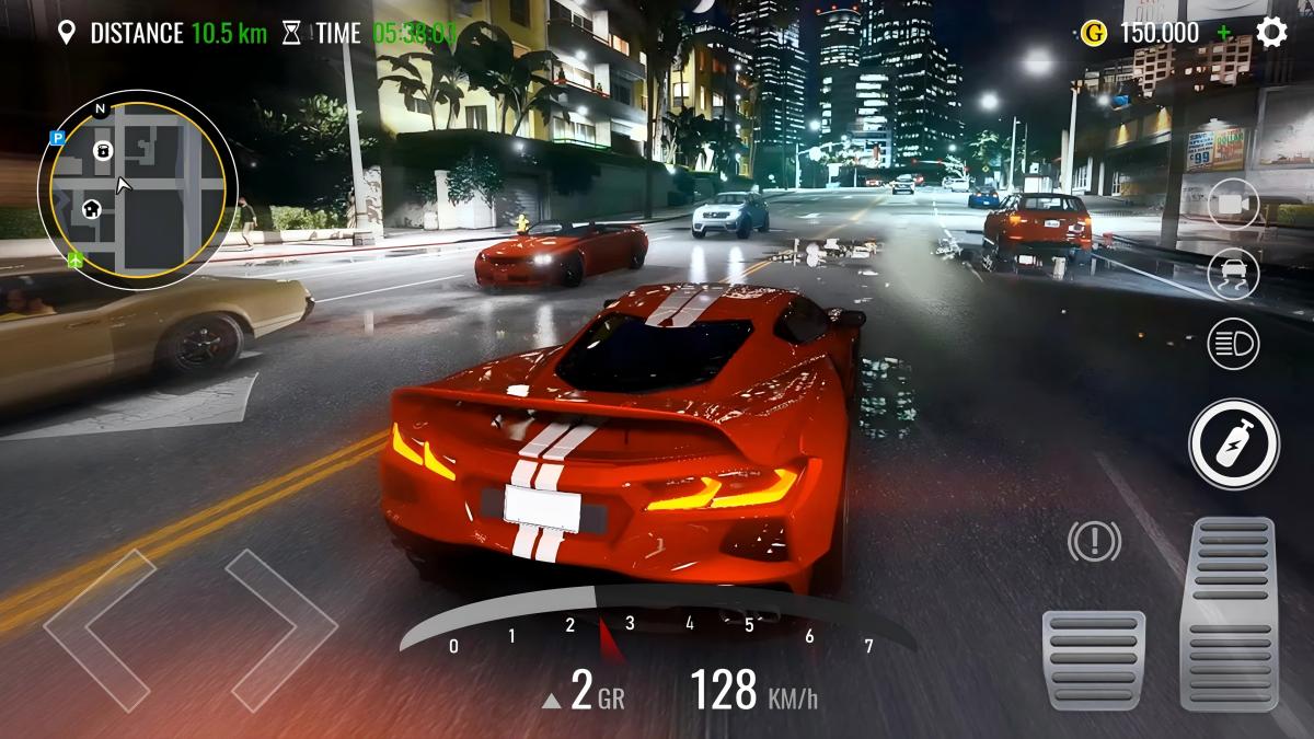 Car Driving Traffic Simulator