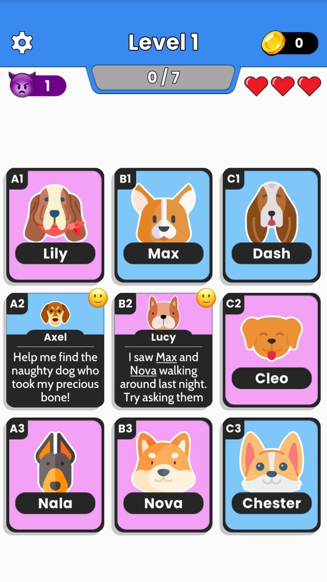 Clue Master - Logic Puzzles