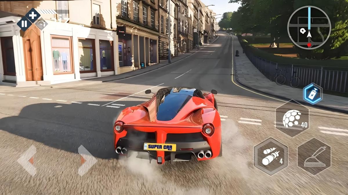 Real Car Driving: 3D City