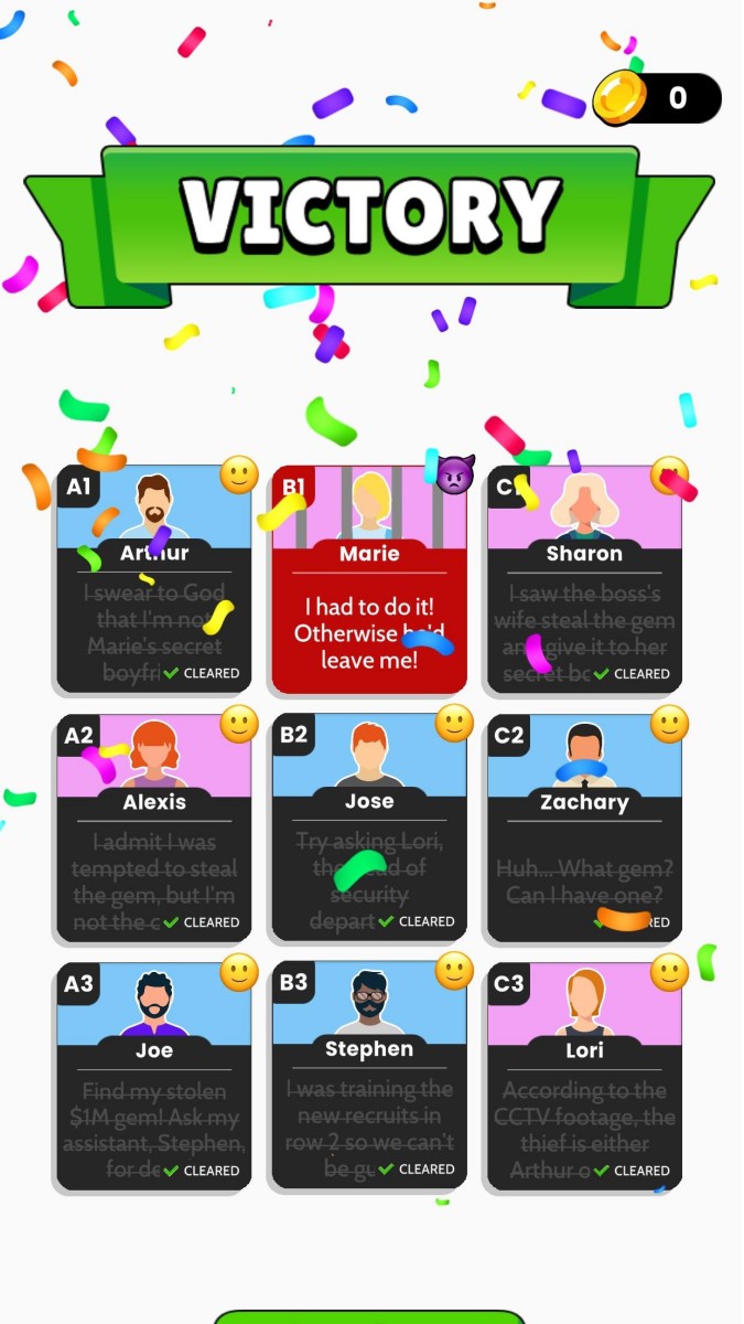 Clue Master - Logic Puzzles