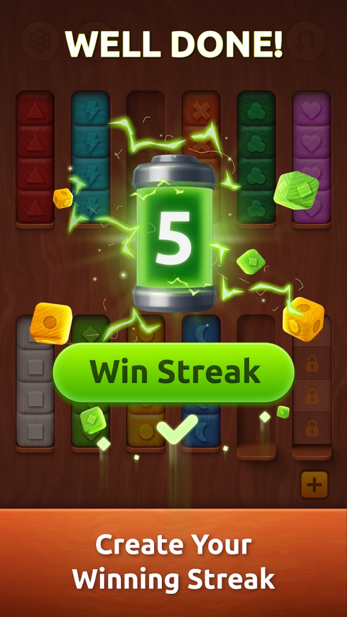 Colorwood Sort Puzzle Game