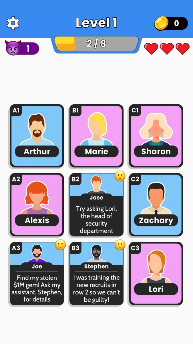 Clue Master - Logic Puzzles