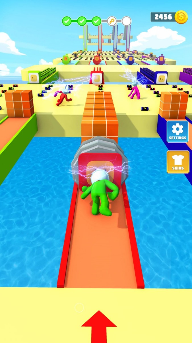 Head Connector Plug Race Game